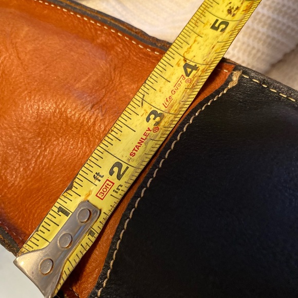 Patricia Nash Brown and Black Leather Tote - Picture 13 of 13